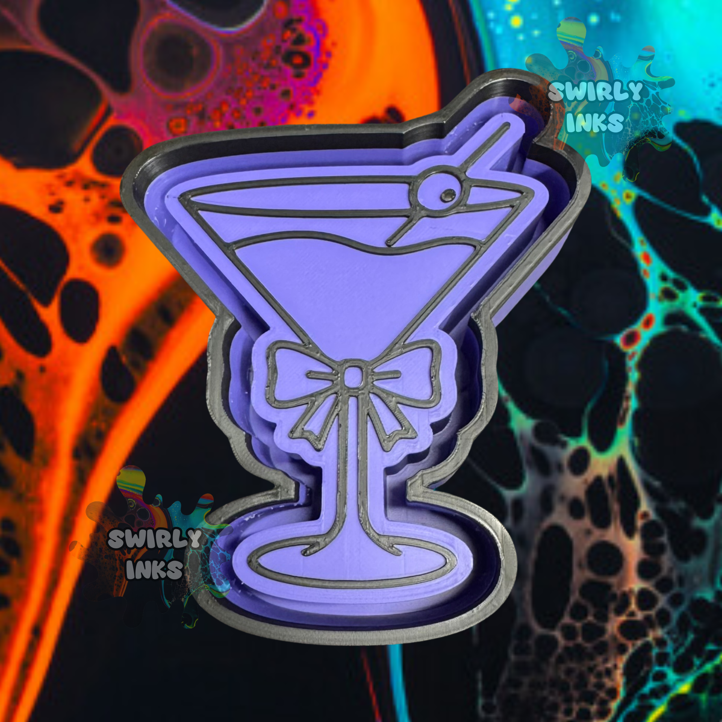 Martini Glass Freshie Mold