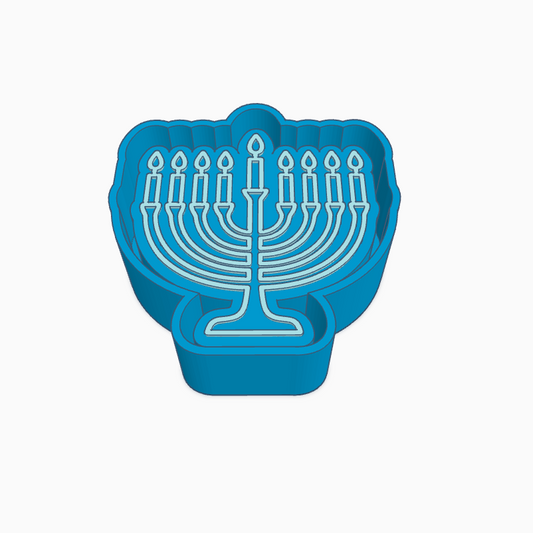 Menorah Freshie Mold