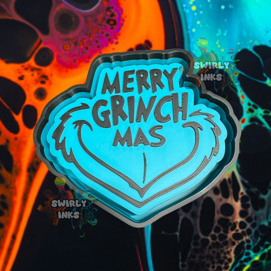 Merry Grinchmas Freshie Mold