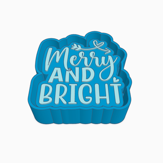 Merry and Bright Freshie Mold