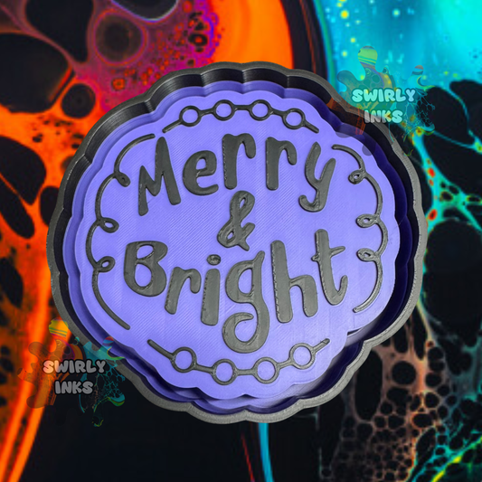 Merry & Bright Freshie Mold