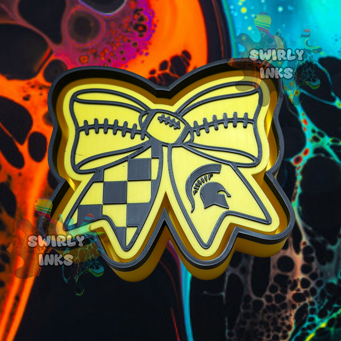 Michigan State Bow Freshie Mold