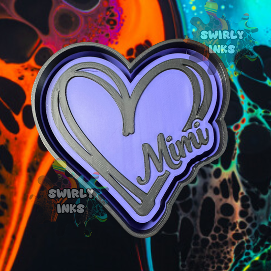 Mimi Heart Freshie Mold