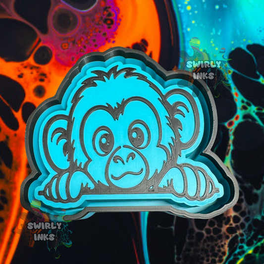 Monkey Face Freshie Mold