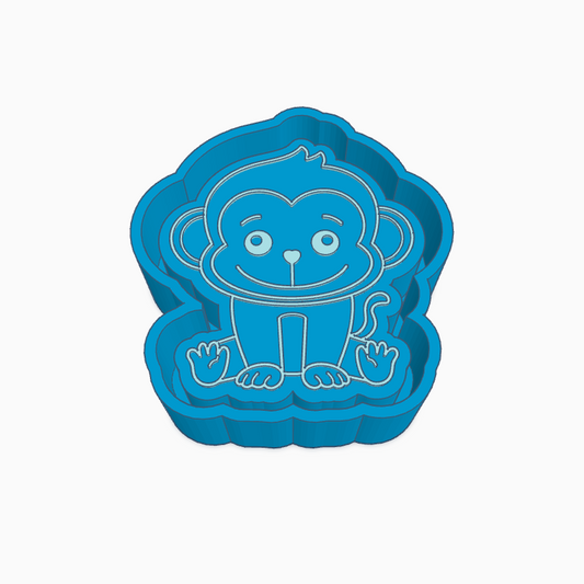 Monkey Freshie Mold