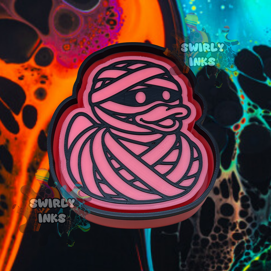 Mummy Duck Freshie Mold