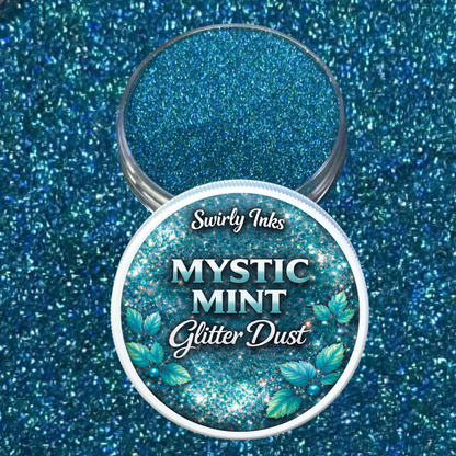 Mystic Mint Glitter Dust 1oz