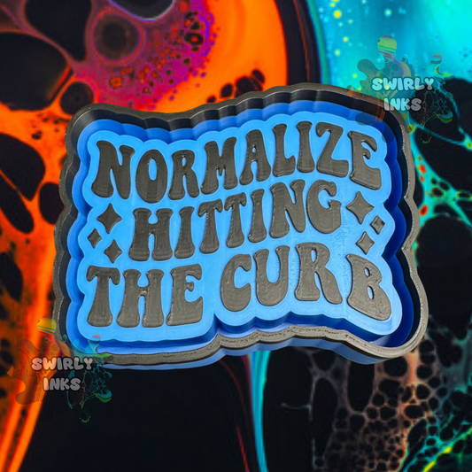 Normalize Hitting The Curb Freshie Mold