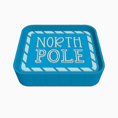 North Pole Freshie Mold