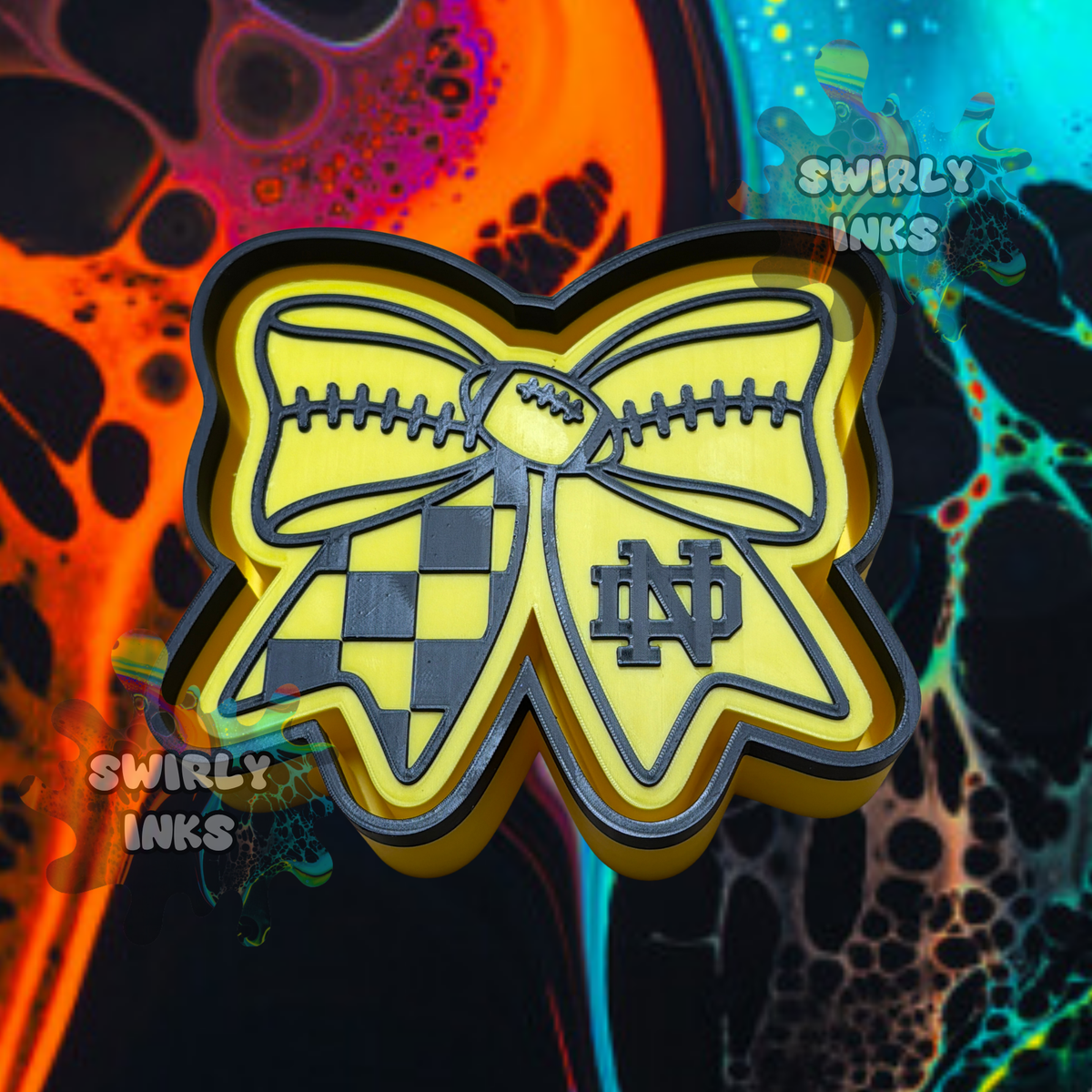 Notre Dame Bow Freshie Mold