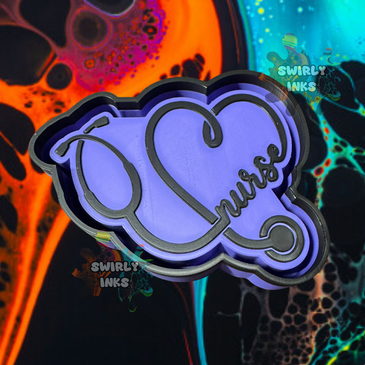 Nurse Stethoscope Freshie Mold