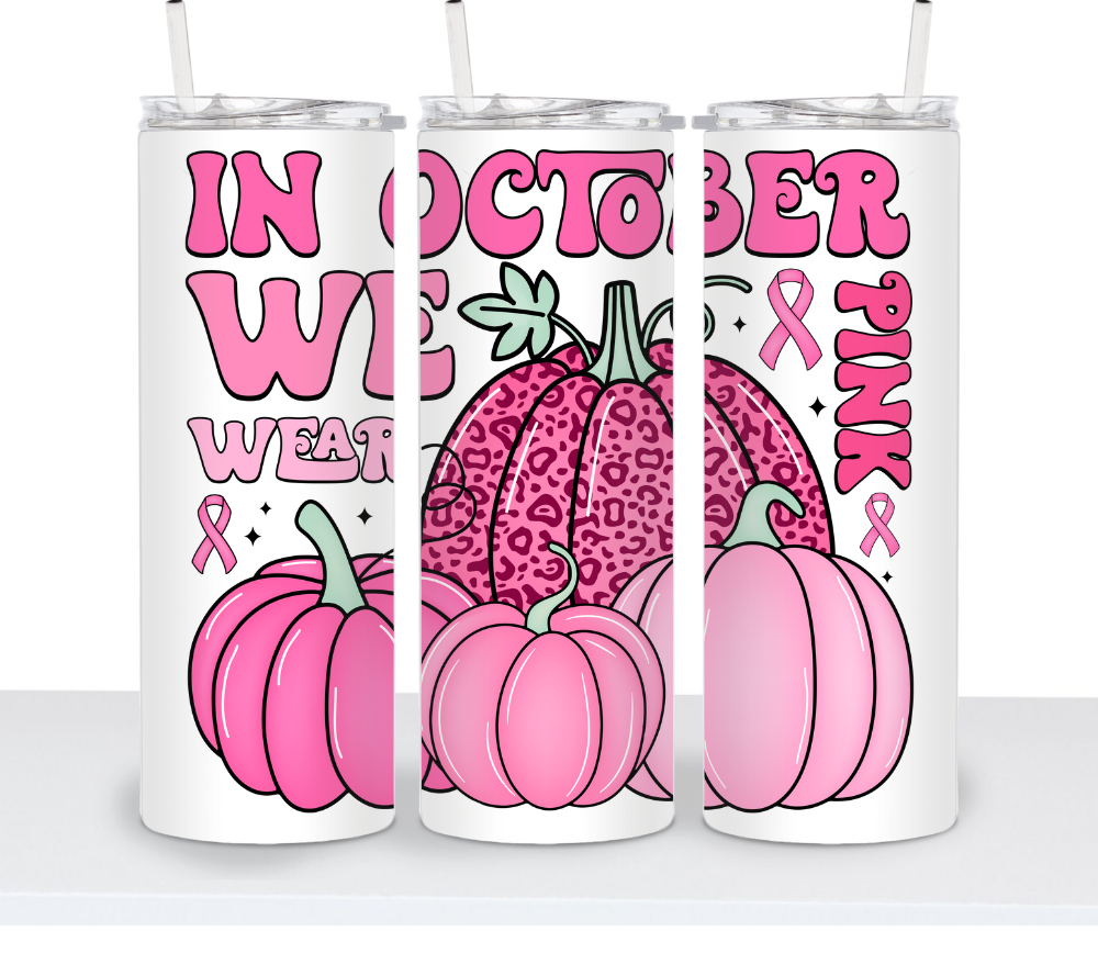 Breast Cancer Awareness Tumbler