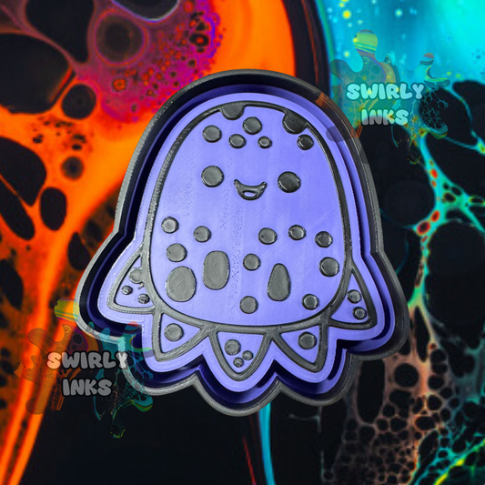 Octopus Squishie Freshie Mold