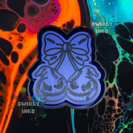 Oogie Head Bow Freshie Mold