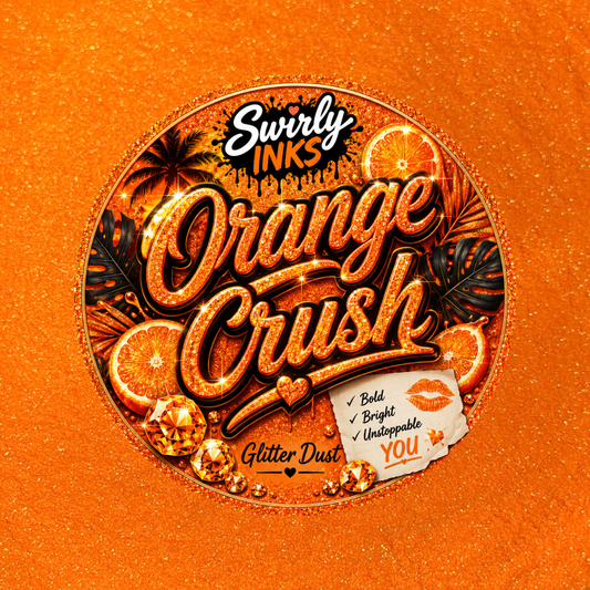 Orange Crush Glitter Dust 1oz