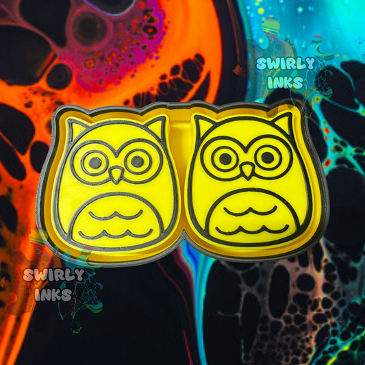 Owl Big Eyes Squishie Vent Freshie Mold