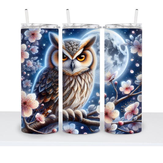Owl Tree Moon