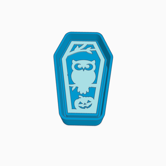Owl Coffin Freshie Mold