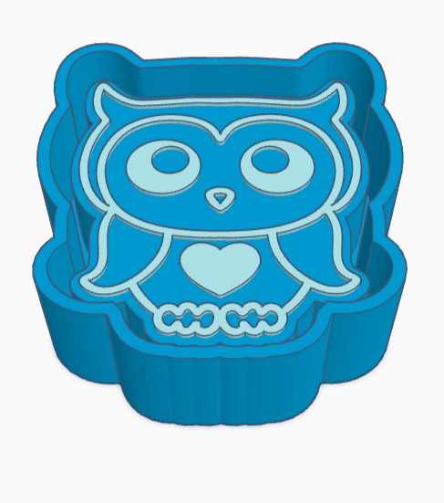 Owl Freshie Mold