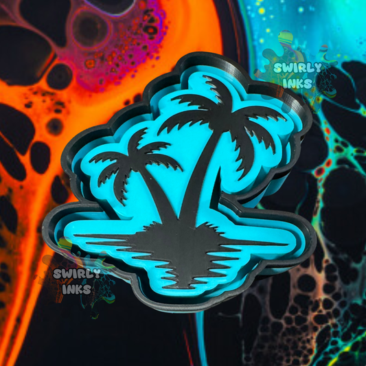 Palm Trees Freshie Mold