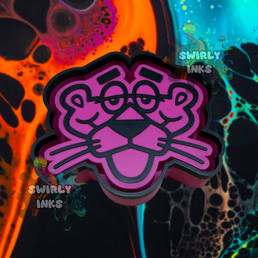 Panther Face Freshie Mold
