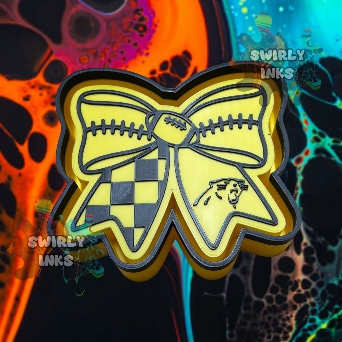 Panthers Bow Freshie Mold