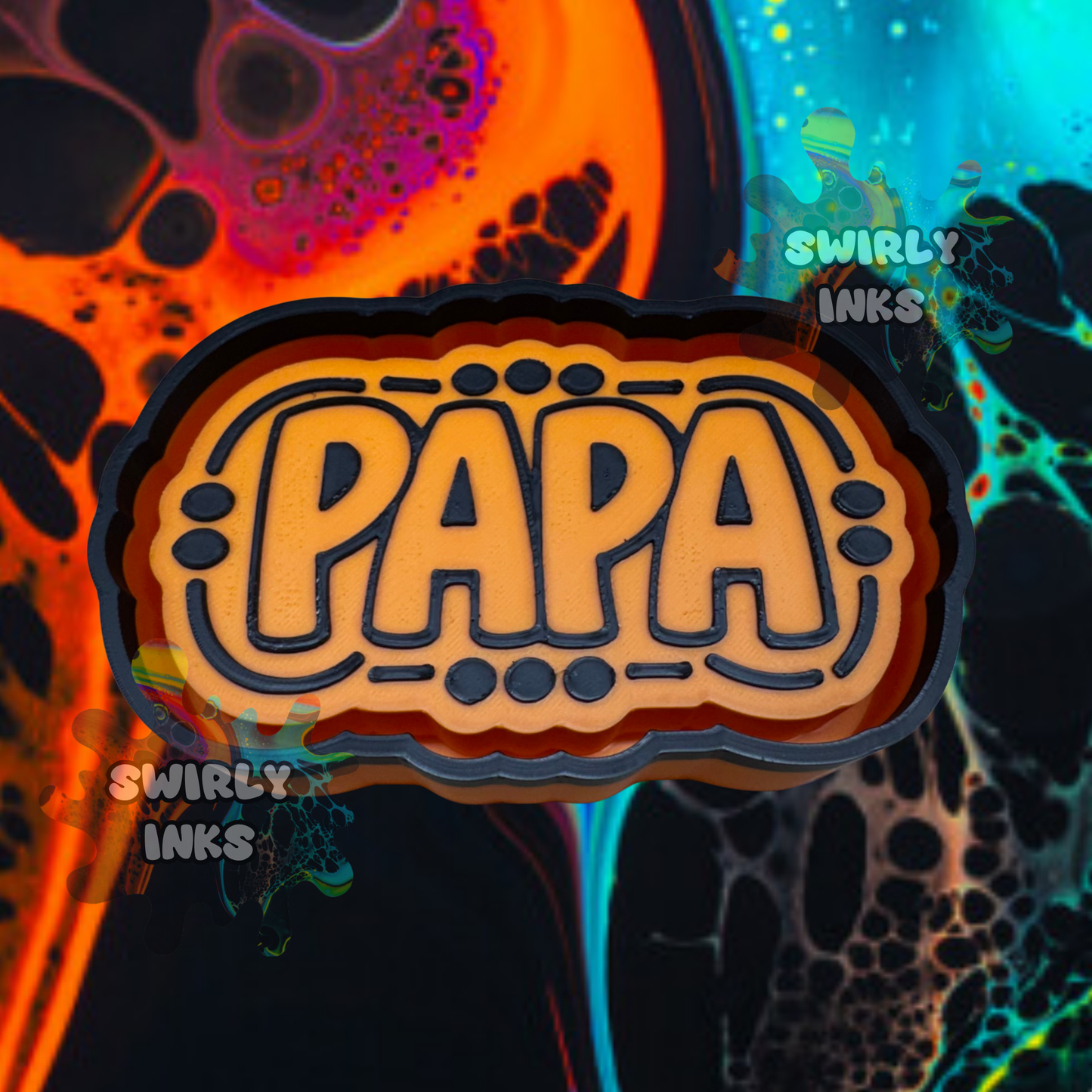 Papa Freshie Mold