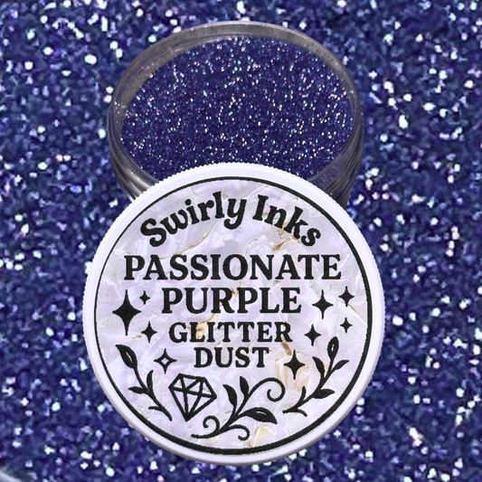 Passionate Purple Glitter Dust 1oz