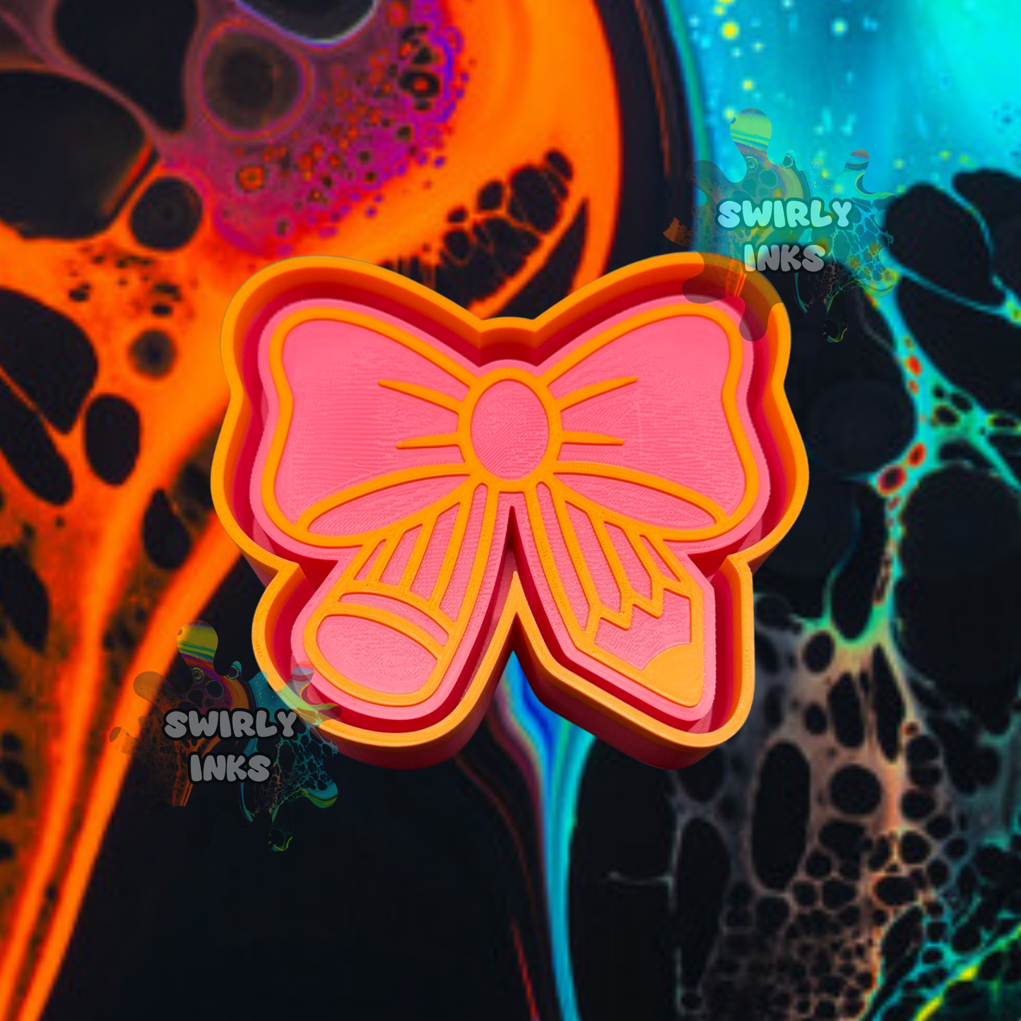 Pencil Bow Freshie Mold