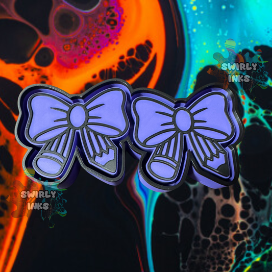 Pencil Bow Vent Freshie Mold