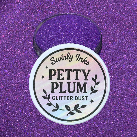 Petty Plum Glitter Dust 1oz