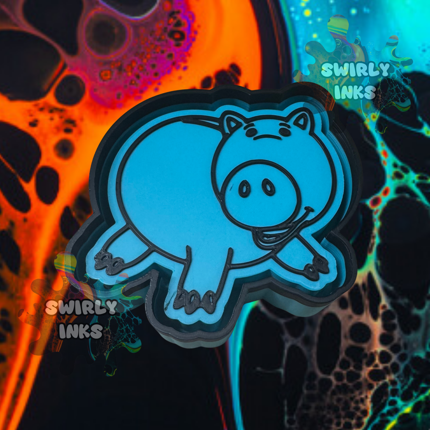 Piggy Bank Freshie Mold