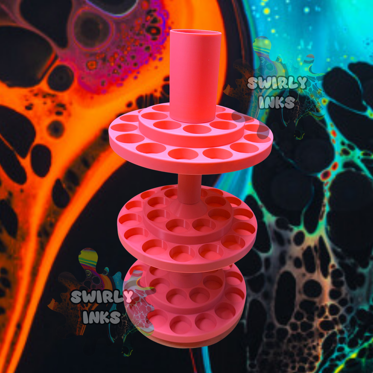 Paint Bottle Organizer Spinner