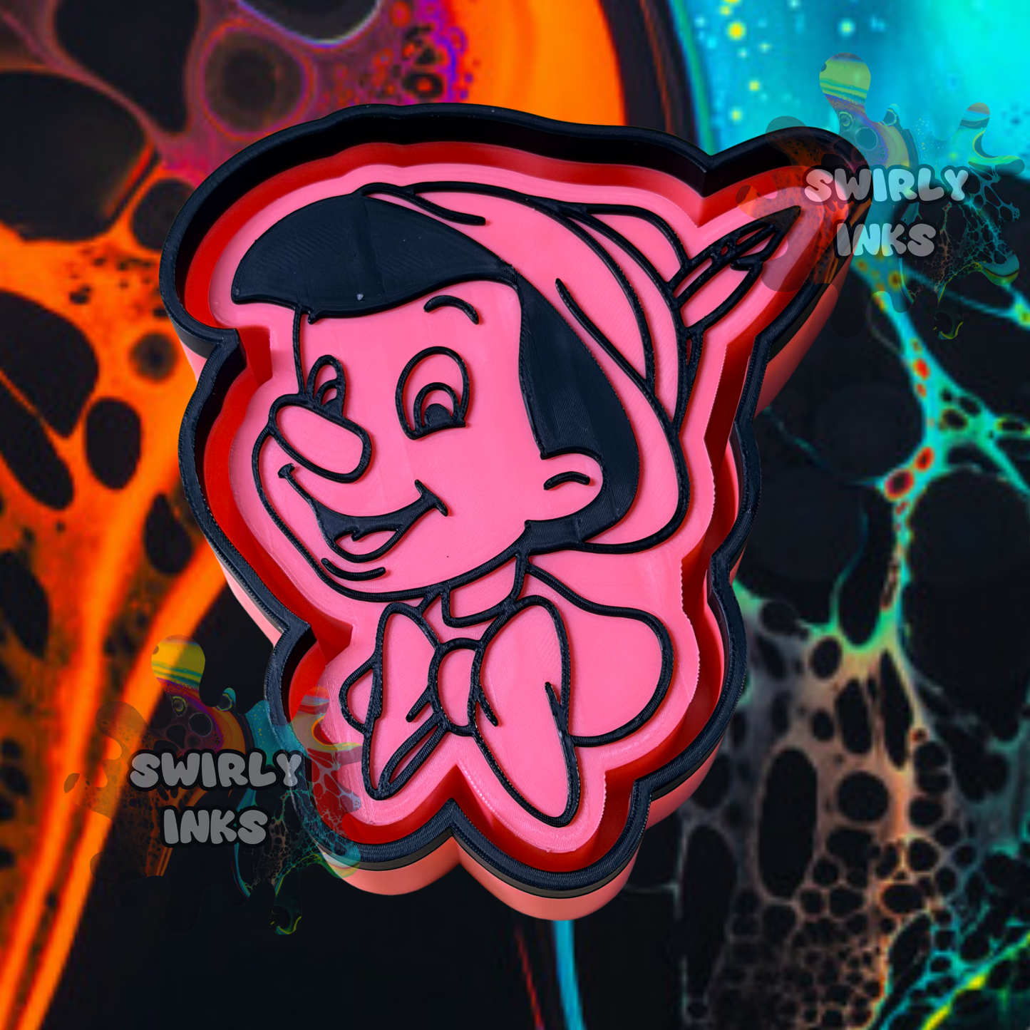 Pinoccio Freshie Mold