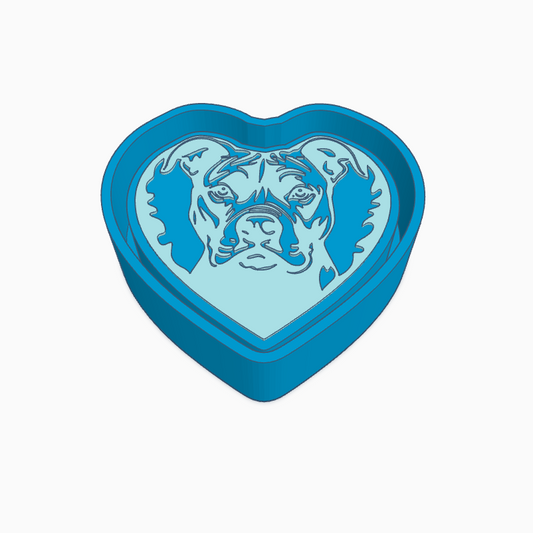 Pitty Heart Freshie Mold