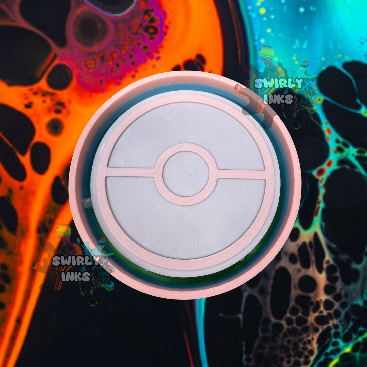 Poke Ball Freshie Mold