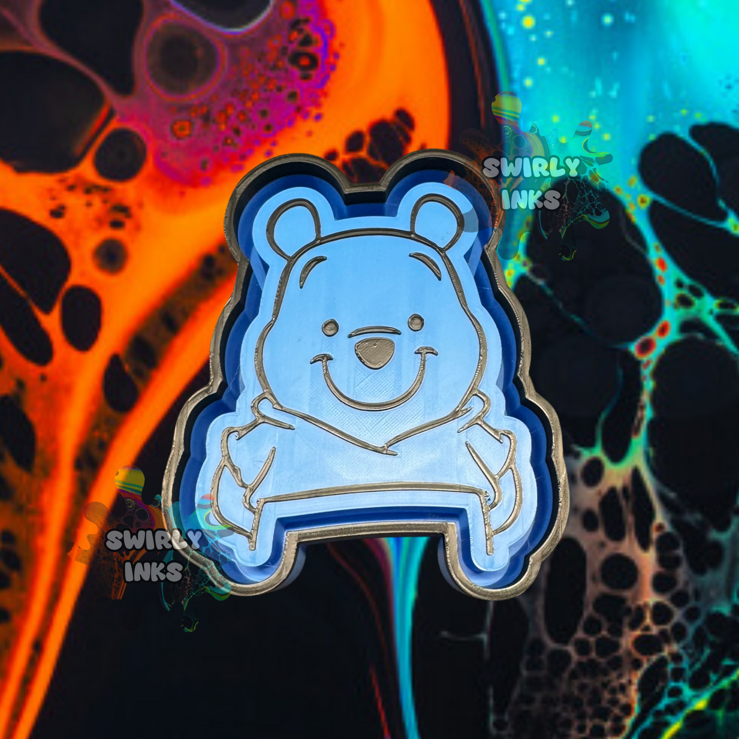 Pooh Bear Freshie Mold