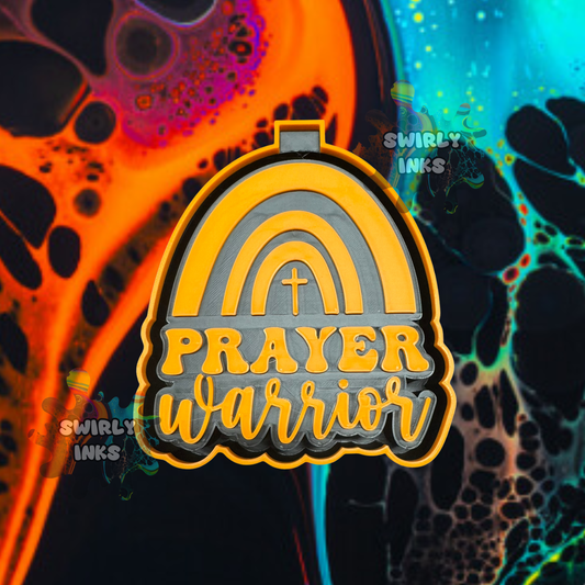 Prayer Warrior Rainbow Freshie Mold