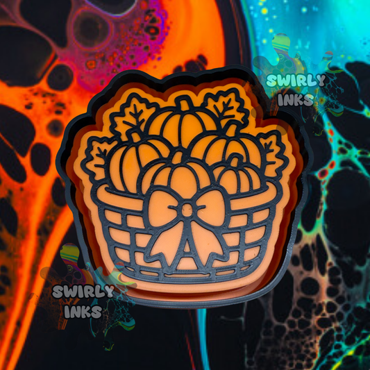 Pumpkin Basket Freshie Mold