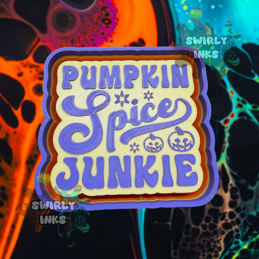 Pumpkin Spice Junkie Freshie Mold