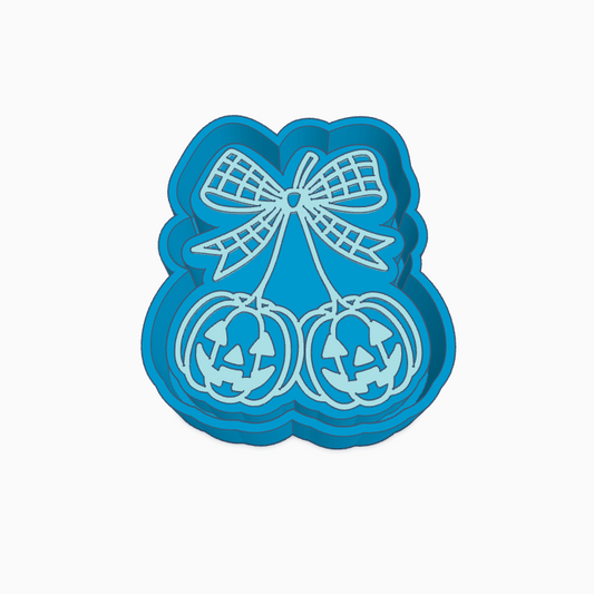 Pumpkin Bow Freshie Mold