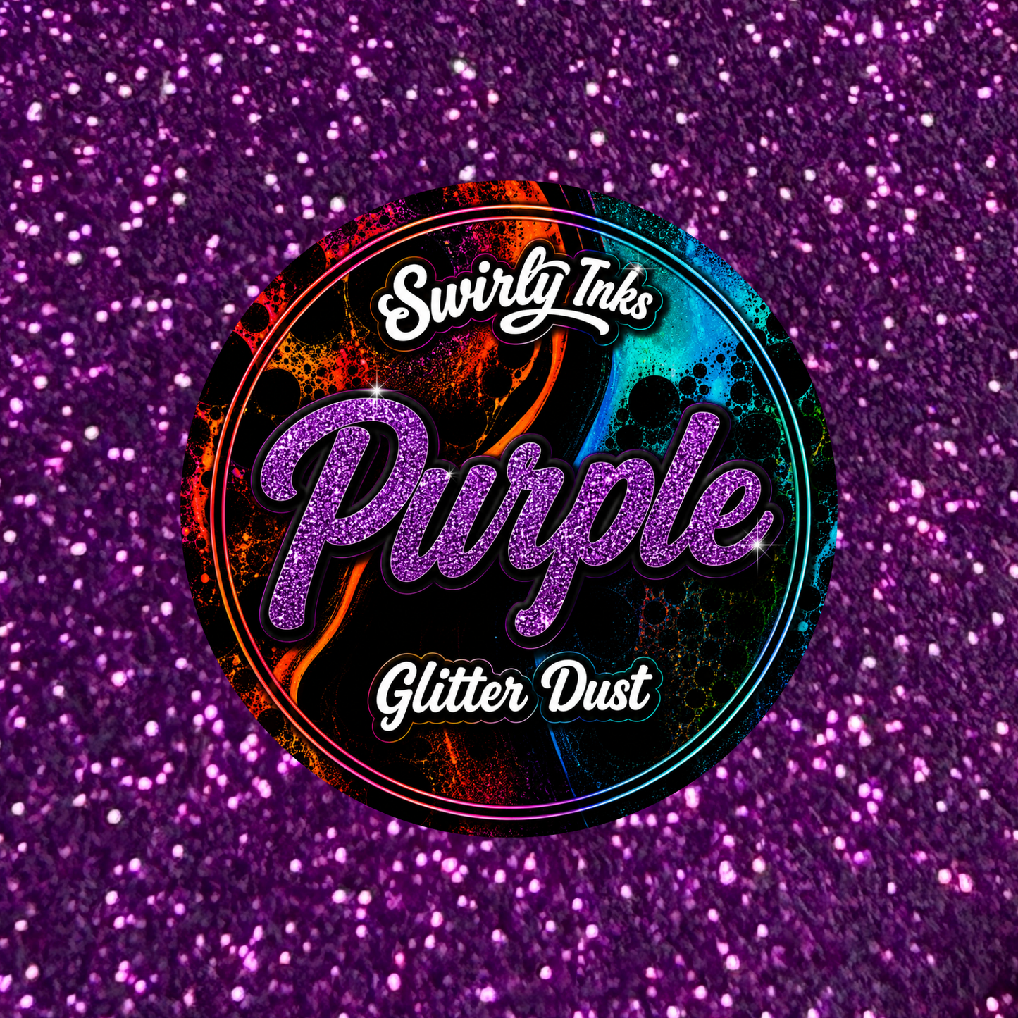 Purple Glitter Dust 1oz