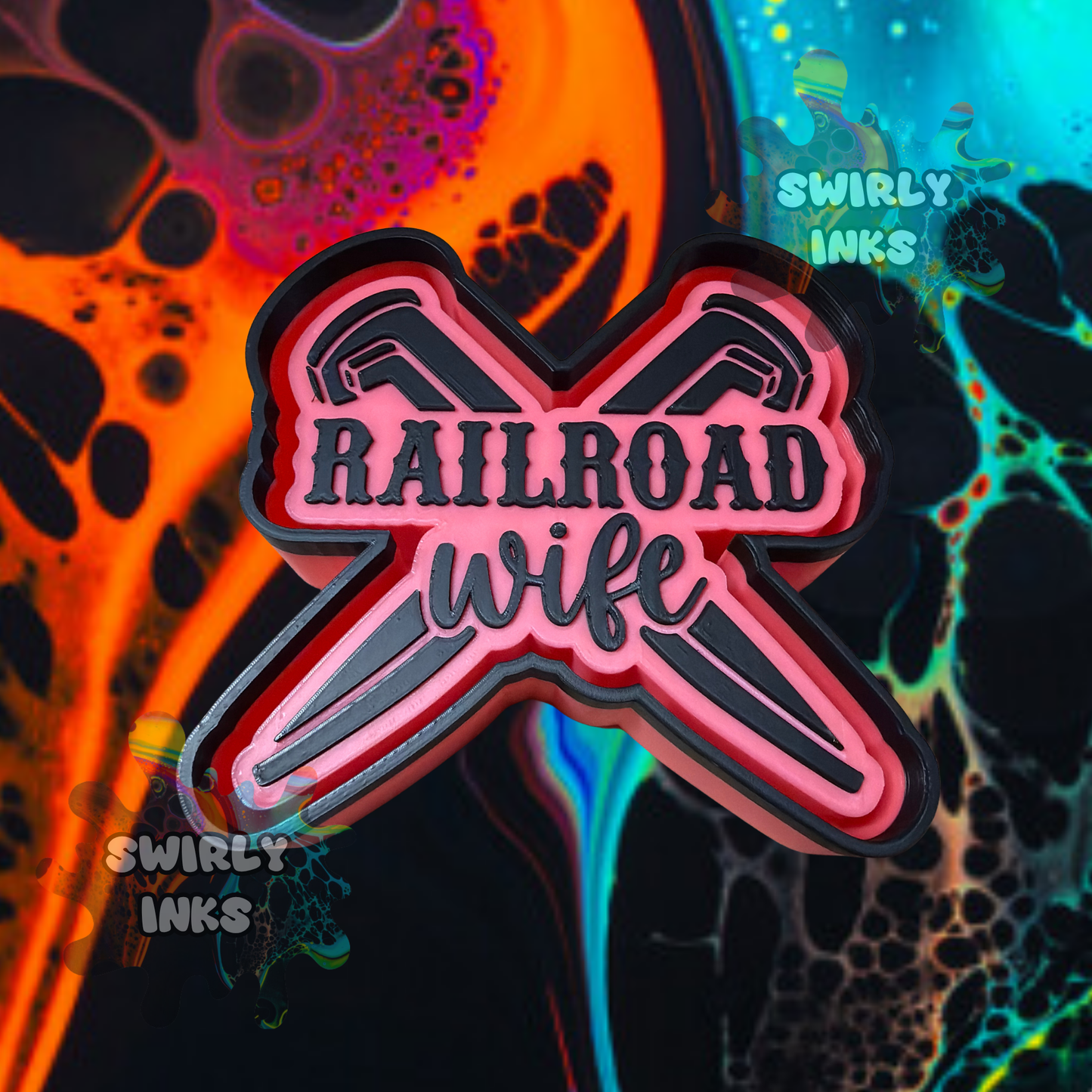 Railroad Wife Freshie Mold