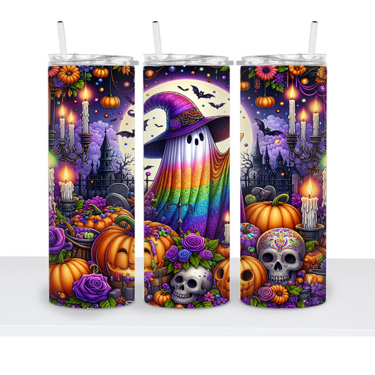 Rainbow Ghost 20oz Tumbler