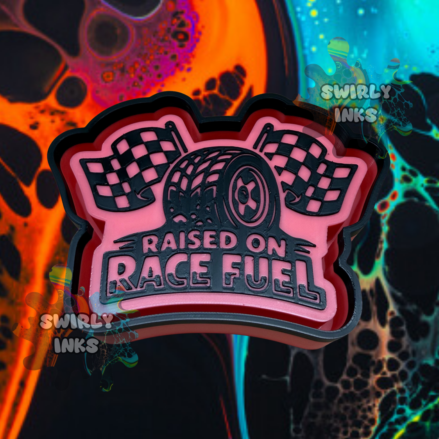 Raised On Race Fuel Freshie Mold