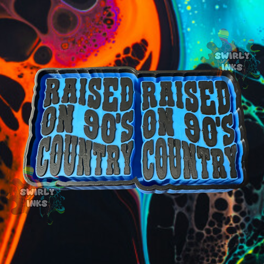 Raised on 90's Country Vent Freshie Mold