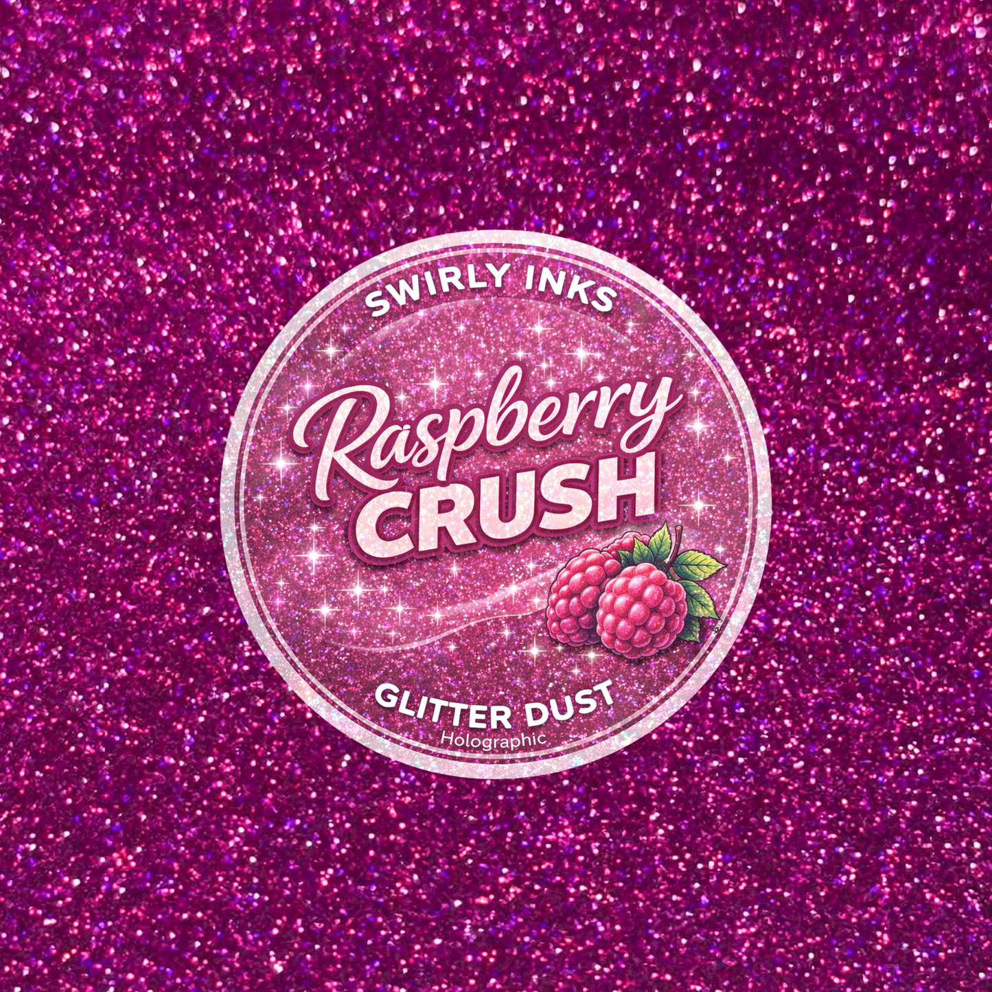Raspberry Crush Glitter Dust 1oz