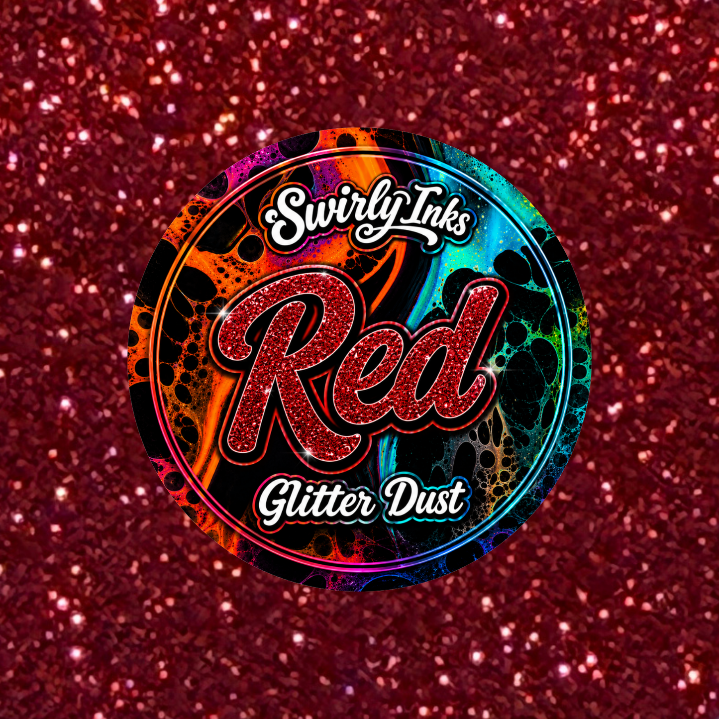 Red Glitter Dust 1oz