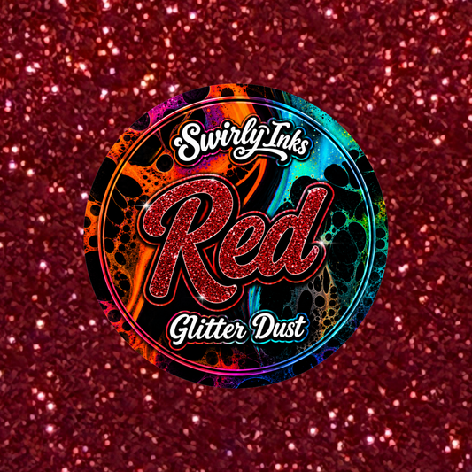 Red Glitter Dust 1oz