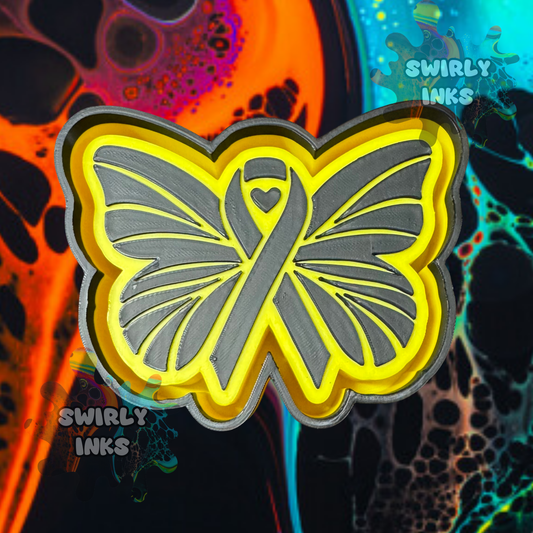 Ribbon Butterfly Freshie Mold
